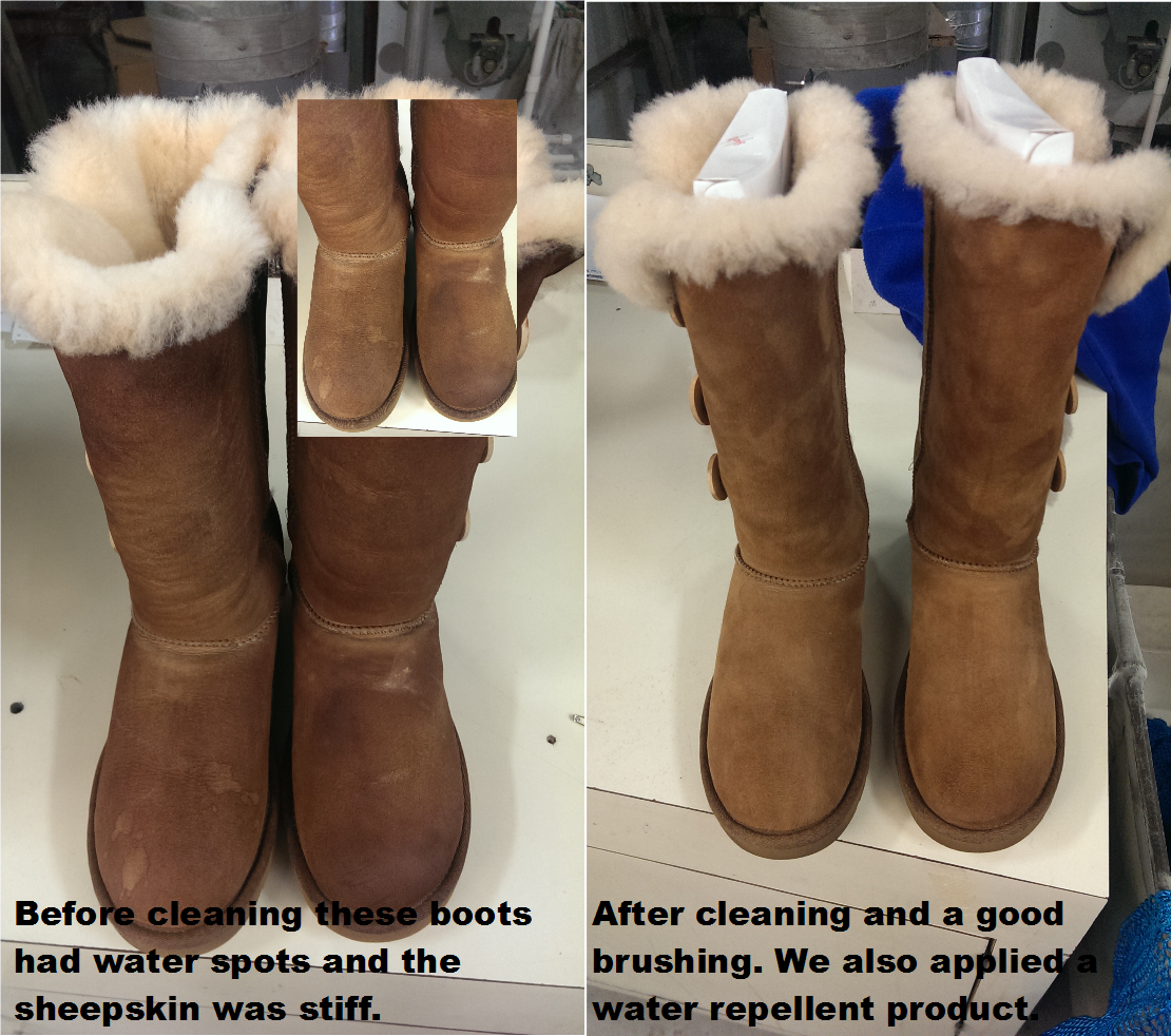 How to clean on sale sheepskin ugg boots
