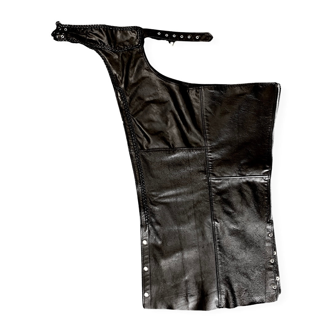 leather moto chaps cleaning and restoration LeathercareUSA.com