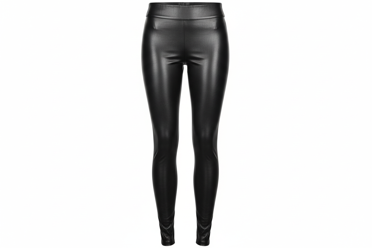 black leather leggins
