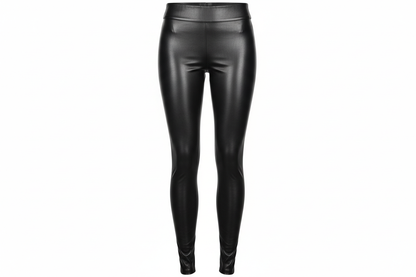 black leather leggins