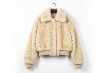 Faux fur jacket