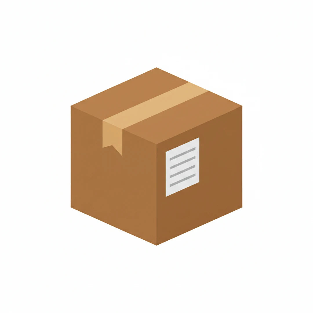 Icon shipping box