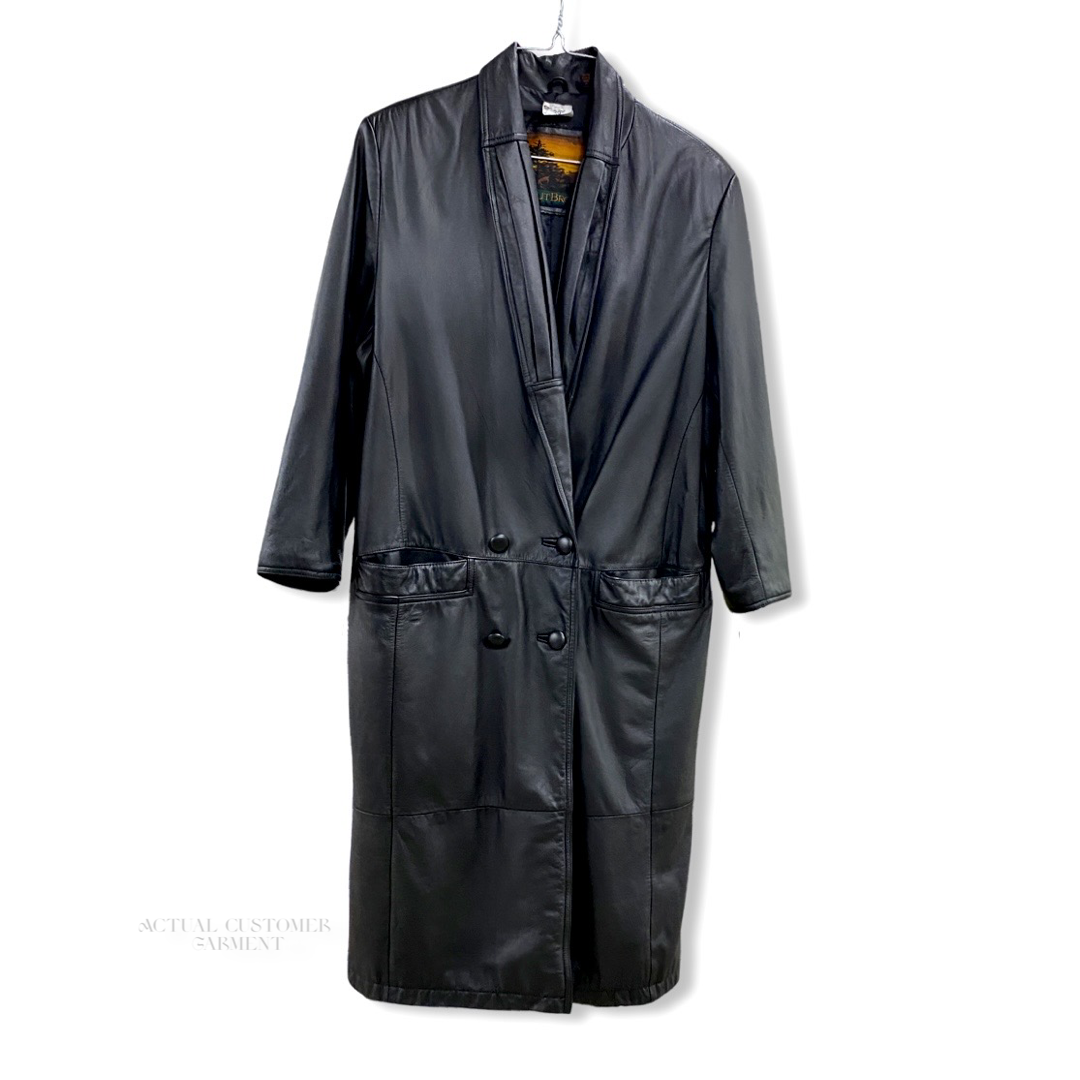 Leather coat/trench coat cleaning and restoration at LeatherCareUSA.com